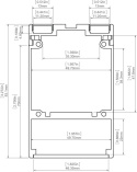 KLUŚ Profil led DES czarny anoda e6-k7 2m | 18030K7_2 (A18030A07_2)