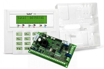 VERSA 15-KLCD Centrala alarmowa VERSA,w komplecie:płyta główna VERSA5,manipulatorVERSA-LCD-GR,obudowa OPU-4P(bez transformatora)