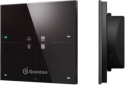 GRENTON SMART PANEL WiFi, dotykowy szklany czarny, wyświetlacz OLED, Inteligentne Sterowanie Domem, czarny | WSP-204-W-01
