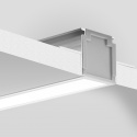 KLUŚ Profil led LOKOM 1m 2m 3m lakier ral9010 | B5553L9010OD (A05553L10OD)