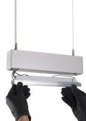 KLUŚ Profil led MOD-50 lakier ral9010 3m | 18047L9010OD (A18047_3)