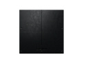 GRENTON Panel dotykowy czarna skóra 4-przyciskowy, natynkowy, TOUCH PANEL + 4B CUSTOM BLACK LEATHER, TF-Bus | TPA-804-T-03