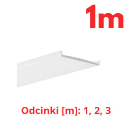 KLUŚ led Osłona KOPRO -P mleczna 1m 2m 3m | 17091 (B17091M)