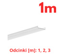 KLUŚ led Osłona LIGER-16 mleczna satyna 1m 2m 3m | B17039S (SILER, 17039, B17039M)