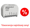 GRENTON RELAY X2 WiFi, Flush, moduł dopuszkowy WiFi, 2 wyjść przekaźnikowych i 2 wejść 230V | WRE-202-W-01