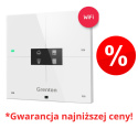 GRENTON SMART PANEL WiFi, dotykowy szklany biały, wyświetlacz OLED, Inteligentne Sterowanie Domem, biały | WSP-204-W-02