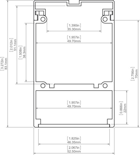 KLUŚ Profil led GLADES anoda e6-k1 3m | 18036ANODA_3 (A18036A_3) KLUŚ Profil led GLADES anoda e6-k1 3m | 18036ANODA_3 (A18036A_3)