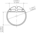 KLUŚ Profil led JAZ 1m 2m 3m anoda e6-k1 | B8547ANODA (A08547A)