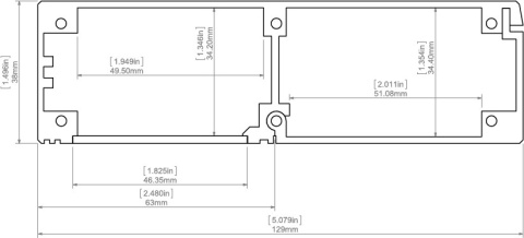 KLUŚ Profil led KIDES anoda e6-k1 1m 2m 3m | 18031ANODA (A18031A) KLUŚ Profil led KIDES anoda e6-k1 1m 2m 3m | 18031ANODA (A18031A)