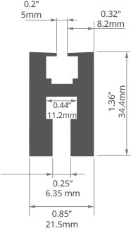 Kluś Profil led EX-ALU anoda e6-k1 2m | 18043ANODA_2 (A18043A_2) Kluś Profil led EX-ALU anoda e6-k1 2m | 18043ANODA_2 (A18043A_2)