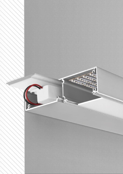 KLUŚ Profil led KIDES anoda e6-k1 3m | 18031ANODA (A18031A) KLUŚ Profil led KIDES anoda e6-k1 3m | 18031ANODA (A18031A)