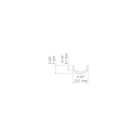KLUŚ led Osłona KA-11R mleczna 1m 2m 3m | B17076F_1 (17076) PDS-LUK KLUŚ led Osłona KA-11R mleczna 1m 2m 3m | B17076F_1 (17076) PDS-LUK