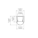 KLUŚ Profil led REGULOR anoda e6-k1 2m | B468+43ANODA_2 (A18068A_2)