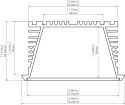 KLUŚ Profil led SEKOMA 1m 2m 3m anoda e6-k1 | B6595ANODA (A06595A)