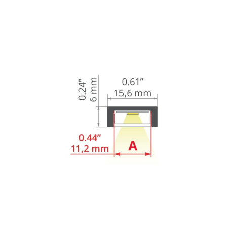 KLUŚ Profil led MICRO-PLUS 2m biały lakier RAL9010 | A02966L9010OD_2 (C2966L9010OD_2) KLUŚ Profil led MICRO-PLUS 2m biały lakier RAL9010 | A02966L9010OD_2 (C2966L9010OD_2)