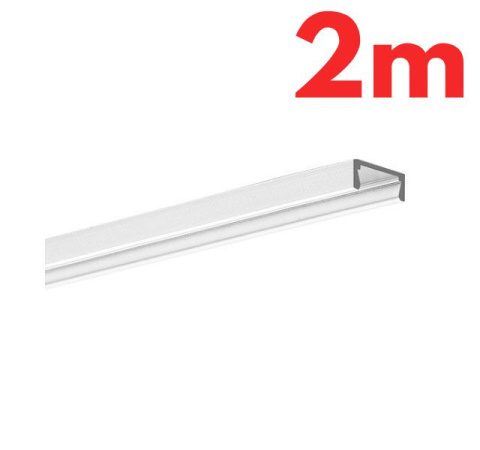 KLUŚ Profil led MICRO-PLUS 2m biały lakier RAL9010 | A02966L9010OD_2 (C2966L9010OD_2)