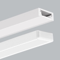 KLUŚ Profil led MICRO-PLUS 3m biały lakier RAL9010 | A02966L9010OD_3 (C2966L9010OD_3)