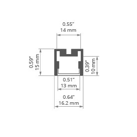 KLUŚ Profil led PDS-ZM-PLUS 1m 2m 3m czarny anoda e6-k7 | C2056K7 (A02056A07) KLUŚ Profil led PDS-ZM-PLUS 1m 2m 3m czarny anoda e6-k7 | C2056K7 (A02056A07)